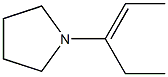1-(1-Ethylpropenyl)pyrrolidine Struktur