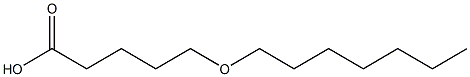 5-(heptyloxy)pentanoic acid Struktur