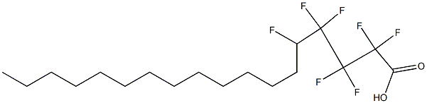 heptafluorostearic acid Struktur