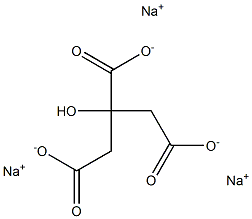 TRISODIUM CITRATE FOOD GRADE Struktur