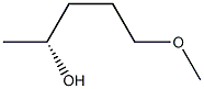 [R,(-)]-5-Methoxy-2-pentanol Struktur