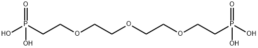 PEG3-bis(phosphonic acid) Struktur