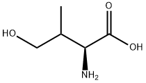 L-Homoserine, 3-methyl- Struktur