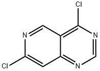 Pyrido[4,3-d]pyrimidine, 4,7-dichloro- Struktur
