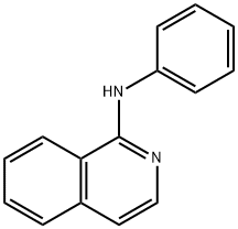1-Isoquinolinamine, N-phenyl- Struktur