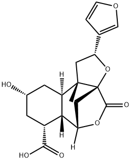 (2R)-2-(3-フリル)-1,2,6,6aβ,7,8,9,10,10aα,10b-デカヒドロ-9α-ヒドロキシ-10bβ-メチル-4-オキソ-4H-3aβ,6β-メタノフロ[2,3-d][2]ベンゾオキセピン-7α-カルボン酸
