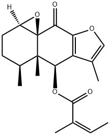 6beta-Angeloyloxy-1beta,10beta-epoxy-9-oxofuranoeremophilane|6Β-ANGELOYLOXY-1Β,10Β-EPOXY-9-OXOFURANOEREMOPHILANE