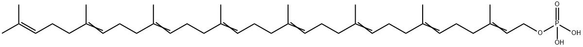 2,6,10,14,18,22,26,30-Dotriacontaoctaen-1-ol, 3,7,11,15,19,23,27,31-octamethyl-, dihydrogen phosphate (9CI)|