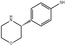 Benzenethiol, 4-(3R)-3-morpholinyl- Struktur