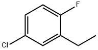 Benzene, 4-chloro-2-ethyl-1-fluoro- Structure