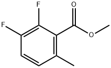 Methyl 2,3-diuoro-6-methylbenzoate Struktur