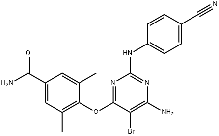 Etravirine Impurity Structure