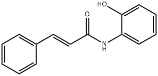 N-(2-Hydroxyphenyl)cinnamamide Structure