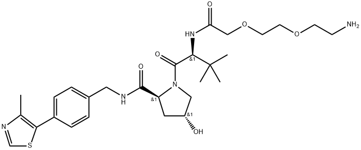 E3 ligase Ligand-Linker Conjugates 6 Free Base Structure