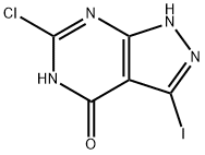 6-氯-3-碘-1,5-二氫吡唑并[3,4-D]嘧啶-4-酮, 2131742-03-3, 結(jié)構(gòu)式