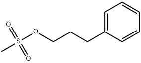 Benzenepropanol, 1-methanesulfonate Struktur