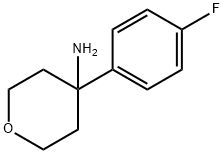 4-(4-fluorophenyl)oxan-4-amine Structure