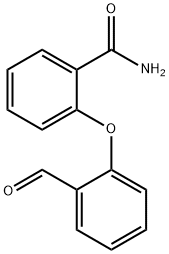 Benzamide, 2-(2-formylphenoxy)- Struktur