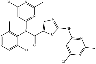 Dasatinib impurity 29 Struktur