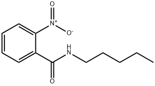Benzamide, 2-nitro-N-pentyl- Struktur