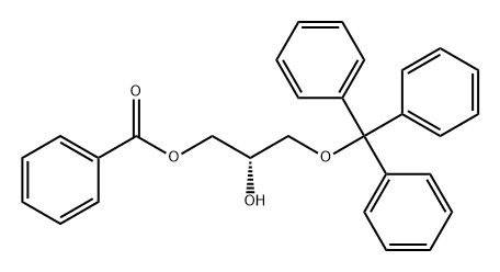 1,2-Propanediol, 3-(triphenylmethoxy)-, 1-benzoate, (2R)-