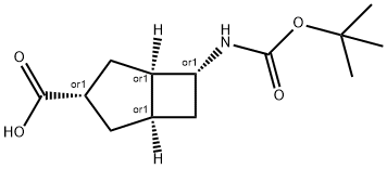 rac-(1R,3S,5R,6R)-6-{[(tert-butoxy)carbonyl]amino}bicyclo[3.2.0]heptane-3-carboxylic acid|