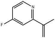 4-氟-2-(丙-1-烯-2-基)吡啶, 2287761-54-8, 結構式