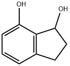 1H-Indene-1,7-diol, 2,3-dihydro- Struktur