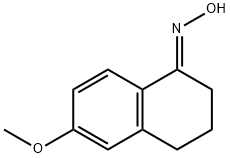 1(2H)-Naphthalenone, 3,4-dihydro-6-methoxy-, oxime, (1E)- Structure