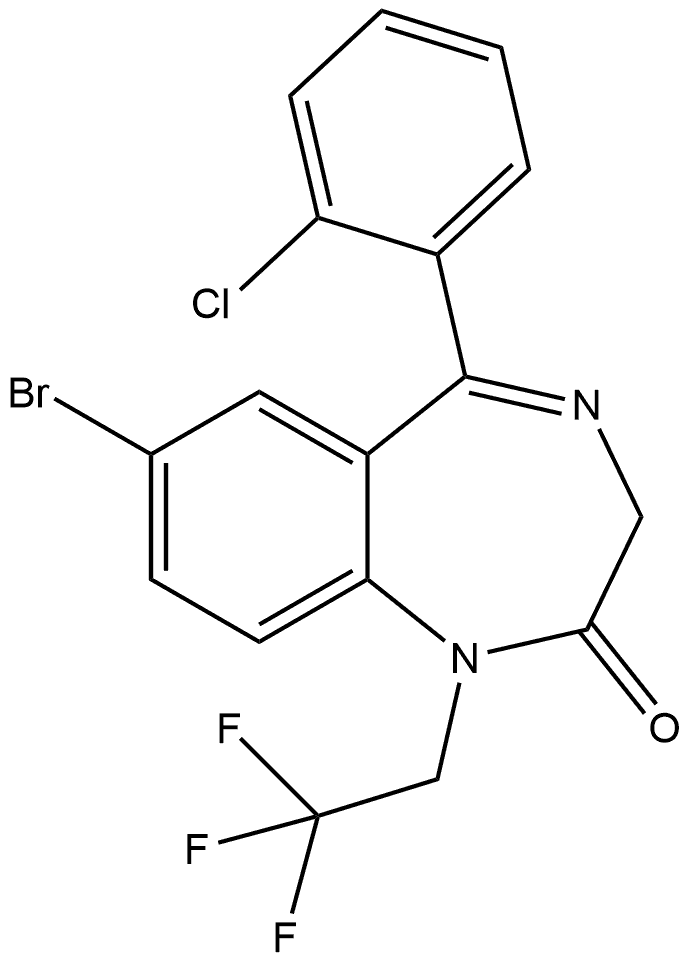 Quazepam Impurity 10 Struktur