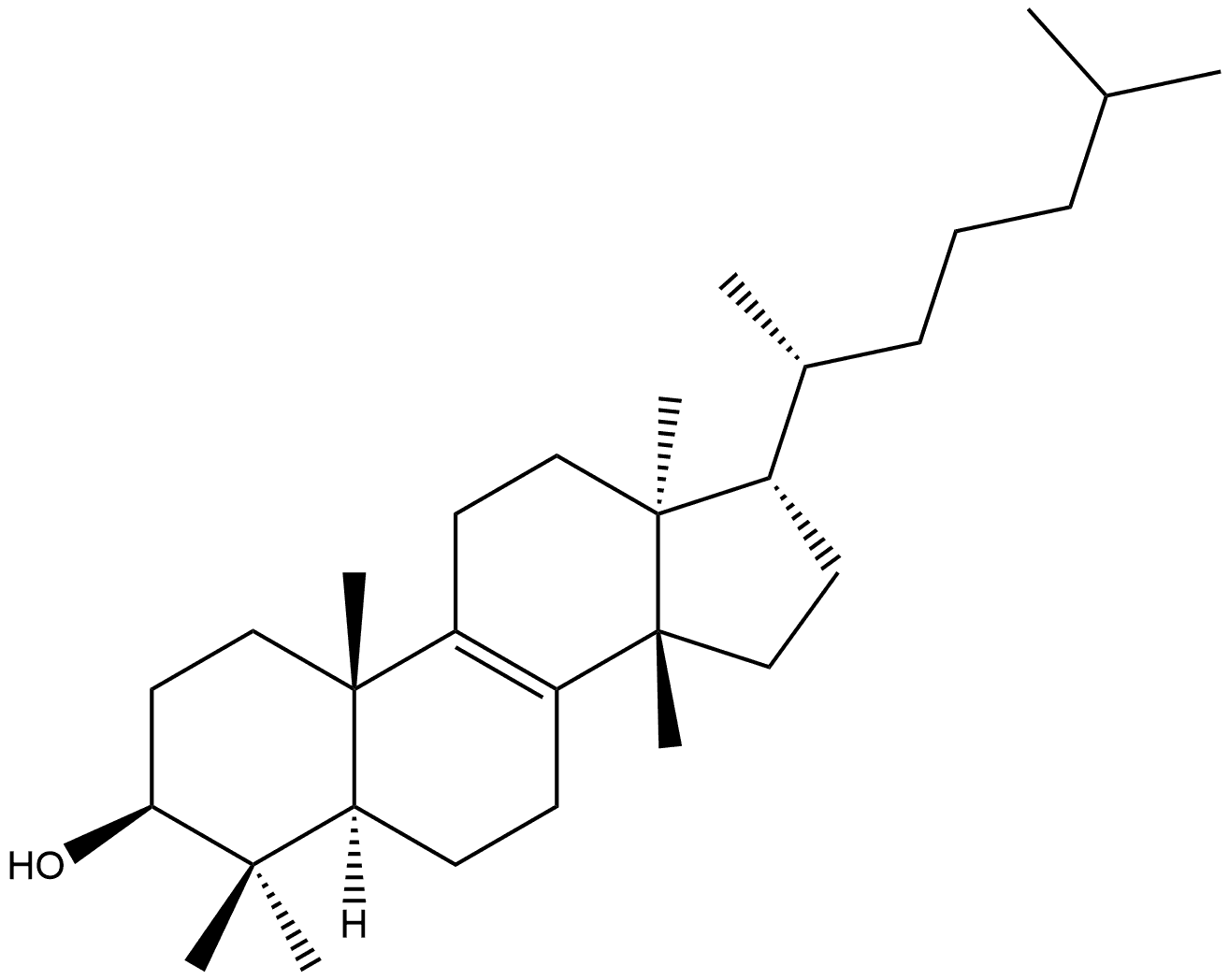 Dihydroeuphol Structure