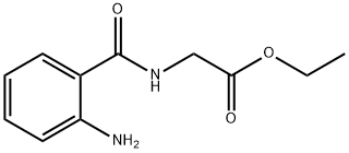 Glycine, N-(2-aminobenzoyl)-, ethyl ester Struktur