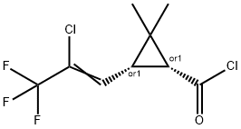 Z-順式氯氟菊酰氯 結(jié)構(gòu)式
