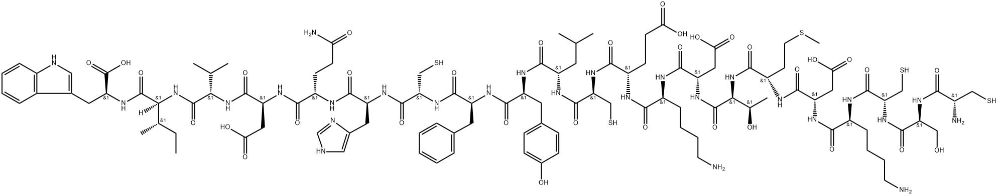 SARAFOTOXIN S6B Structure