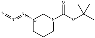 1-Piperidinecarboxylic acid, 3-azido-, 1,1-dimethylethyl ester, (3S)-