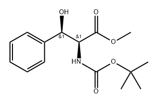 L-Phenylalanine, N-[(1,1-dimethylethoxy)carbonyl]-β-hydroxy-, methyl ester, (βR)-|維貝格龍中間體