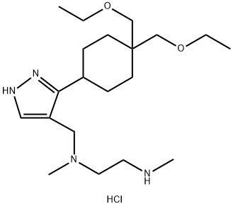 GSK3368715 3HCl Struktur