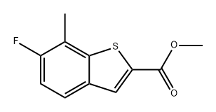 methyl 6-fluoro-7-methylbenzo[b]thiophene-2-carboxylate|6-氟-7-甲基苯并[B]噻吩-2-羧酸甲酯