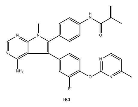 RLY-4008 HCl Structure