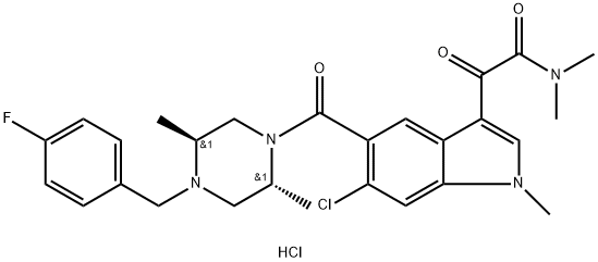 Talmapimod HCl Struktur