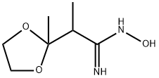 1,3-Dioxolane-2-ethanimidamide, N-hydroxy-α,2-dimethyl-