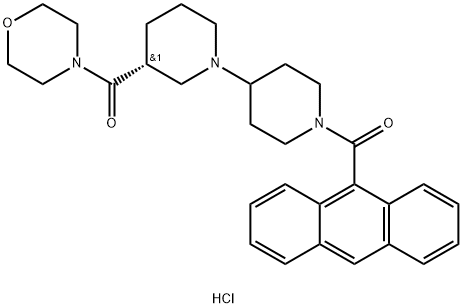 鹽酸CP-640186, 591778-70-0, 結(jié)構(gòu)式