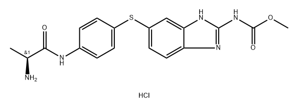 デニブリン塩酸塩 化學構造式