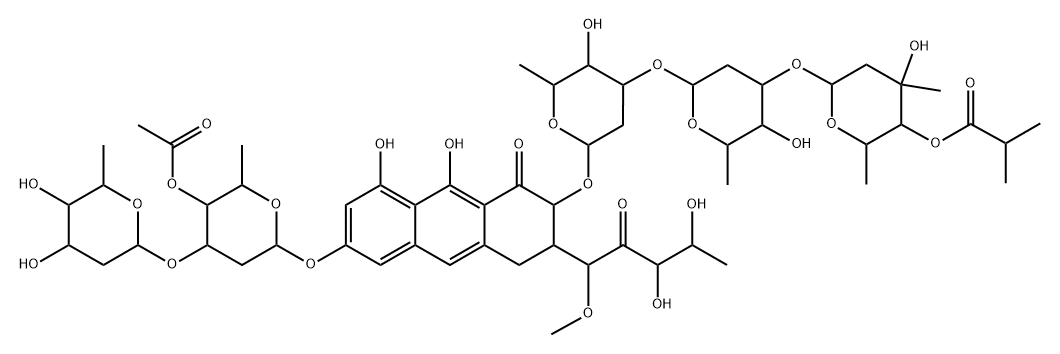 demethylolivomycin A Struktur