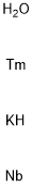 Niobium potassium thulium oxide (Nb2K0.5Tm0.5O6)|