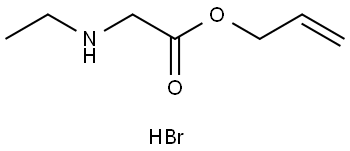 ALLYLOXYCARBONYLMETHYL-ETHYL-AMMONIUM, BROMIDE Struktur