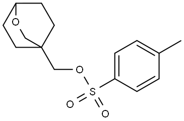 2-oxabicyclo[2.2.2]octan-4-ylmethyl 4-methylbenzenesulfonate Structure