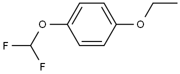 1-(Difluoromethoxy)-4-ethoxybenzene Structure