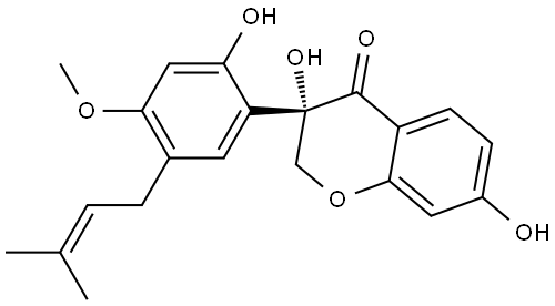 Erythribyssin J Struktur