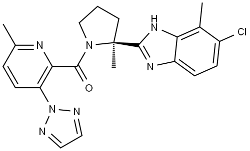 Daridorexant Impurity 1 Struktur